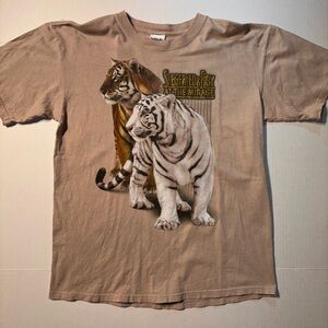 Vtg Siegfried & Roy The Mirage Las Vegas Tiger Habitat 90’s T-shirt Men’s Large